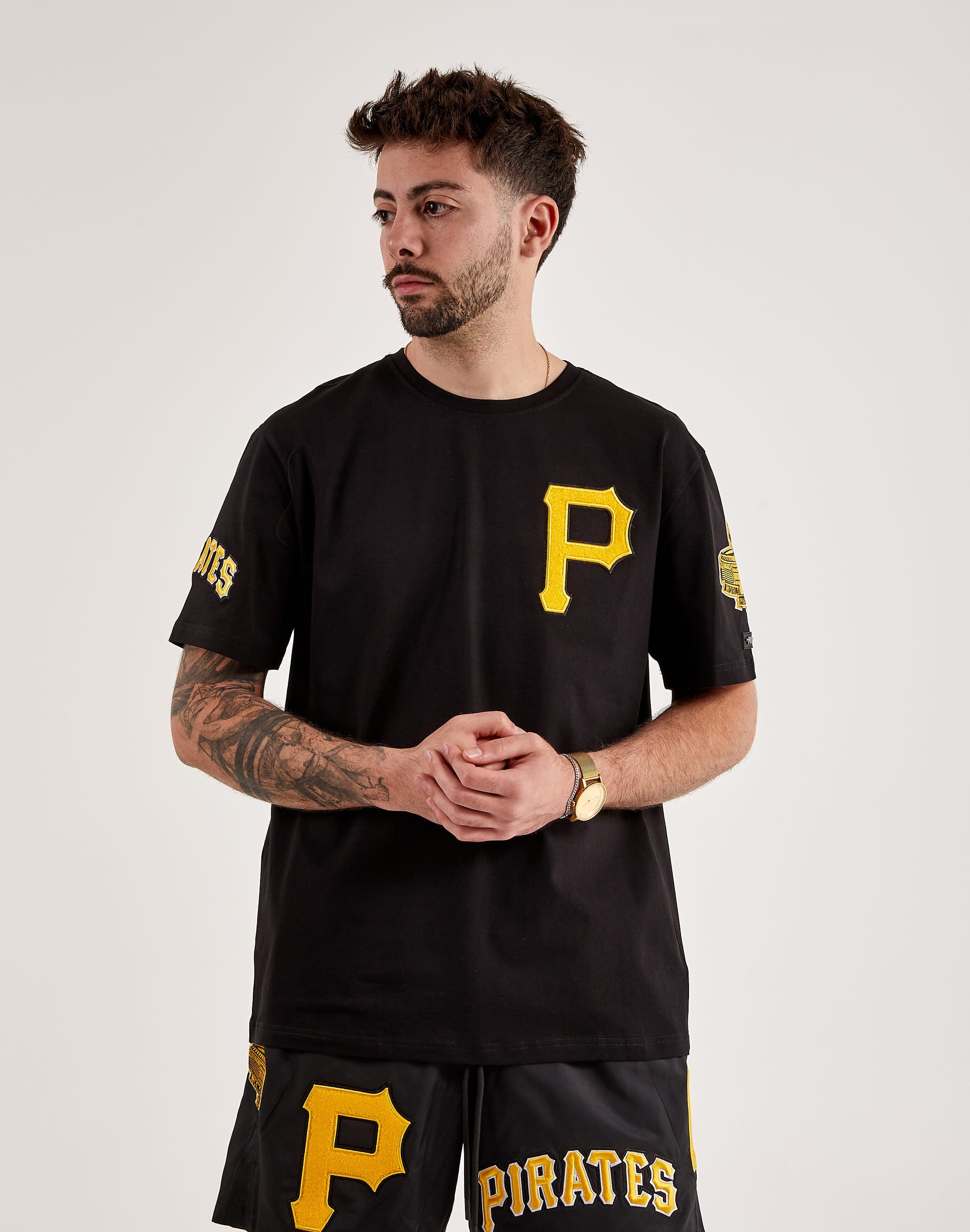 Pro Standard Men's Black Pittsburgh Pirates Championship T-shirt
