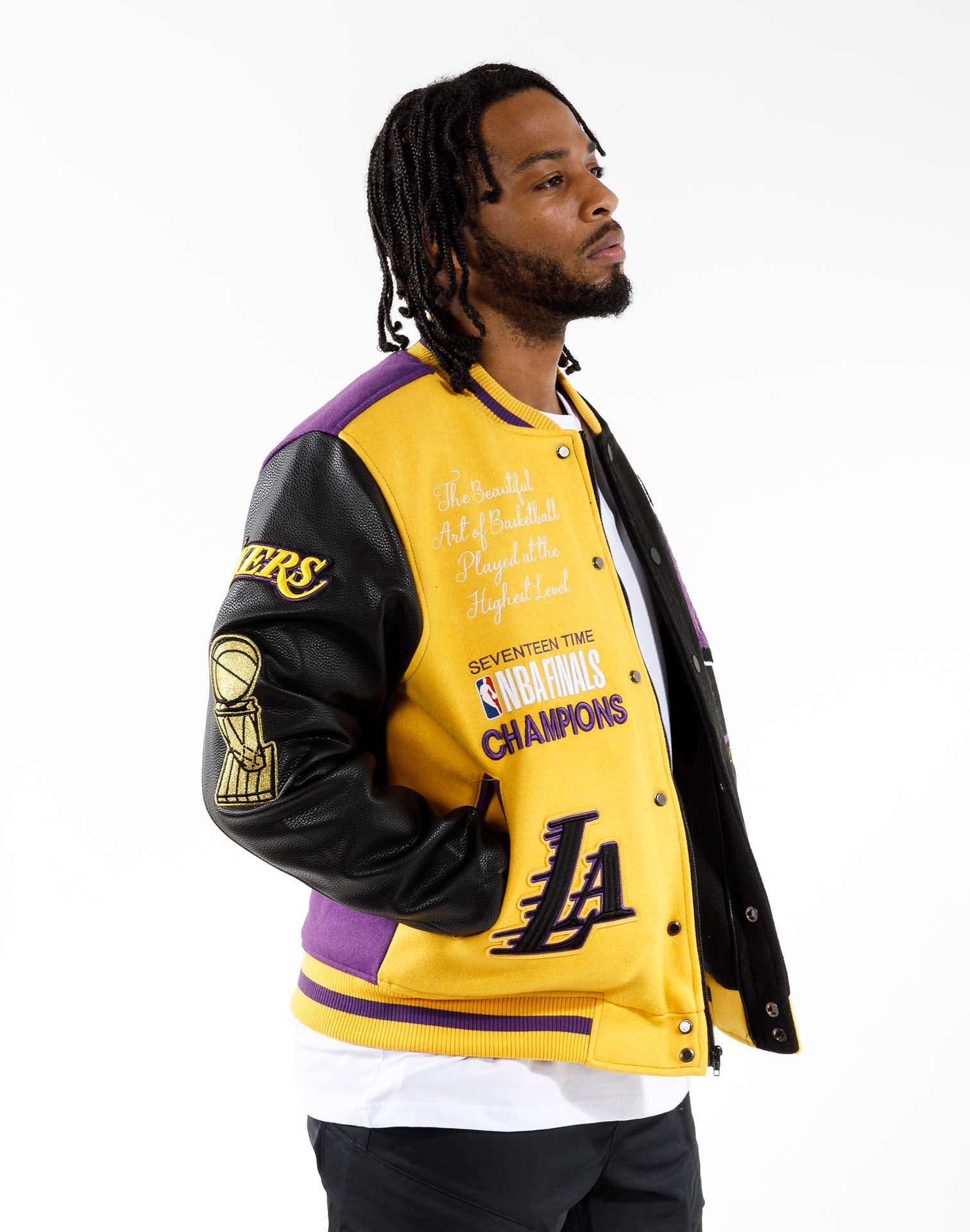 Los Angeles Lakers Loyalty Varsity Jacket