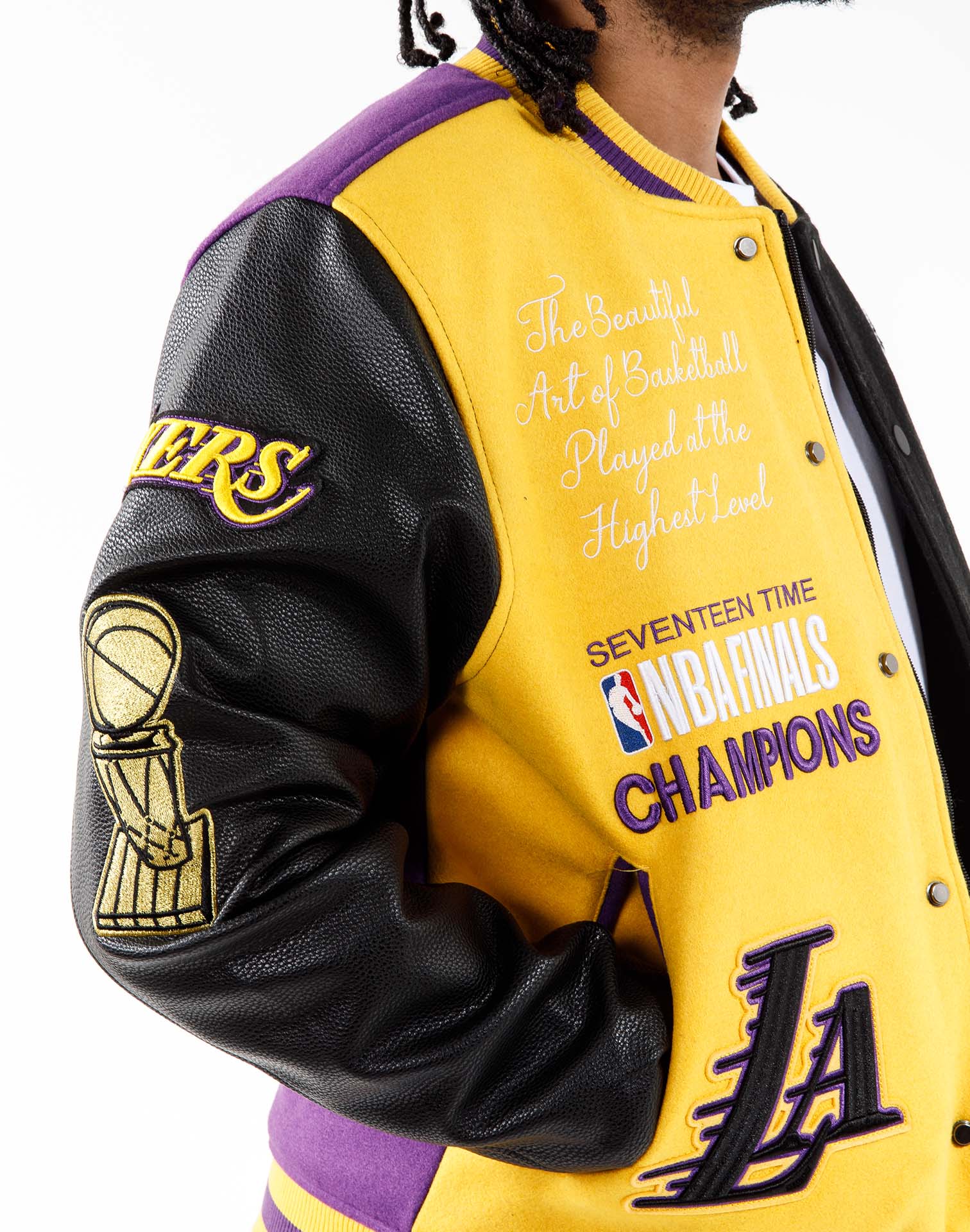 Nike Lakers Championship Jackets, LA Lakers Jacket