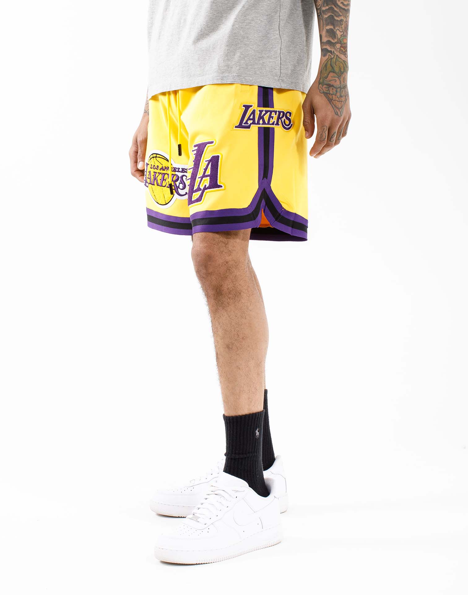 Shop Pro Standard Los Angeles Lakers Pro Team Shorts BLL351639-YLW yellow
