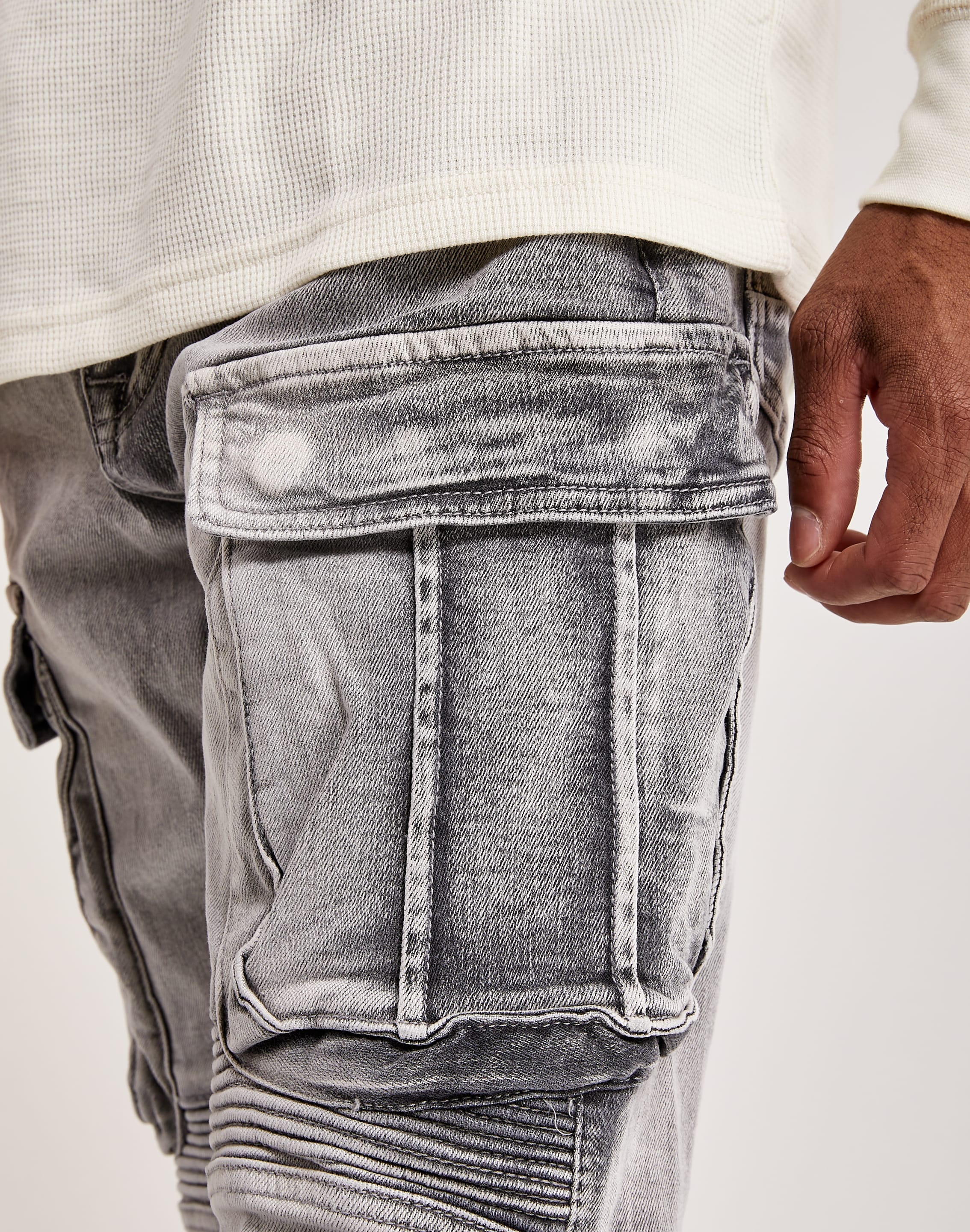 Smoke Rise Painted Cargo Jeans – DTLR