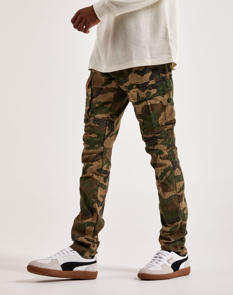 Smoke Rise Twill Moto Cargo Pants – DTLR