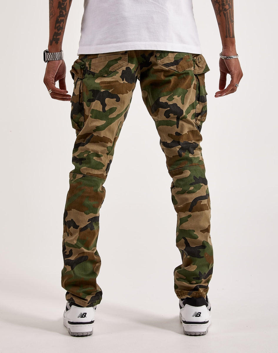 Smoke Rise Twill Slim Tapered Cargo Pants – DTLR