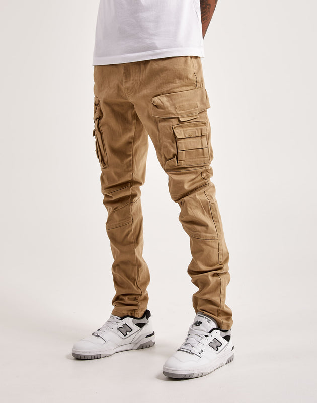 Smoke Rise Twill Slim Tapered Cargo Pants – DTLR