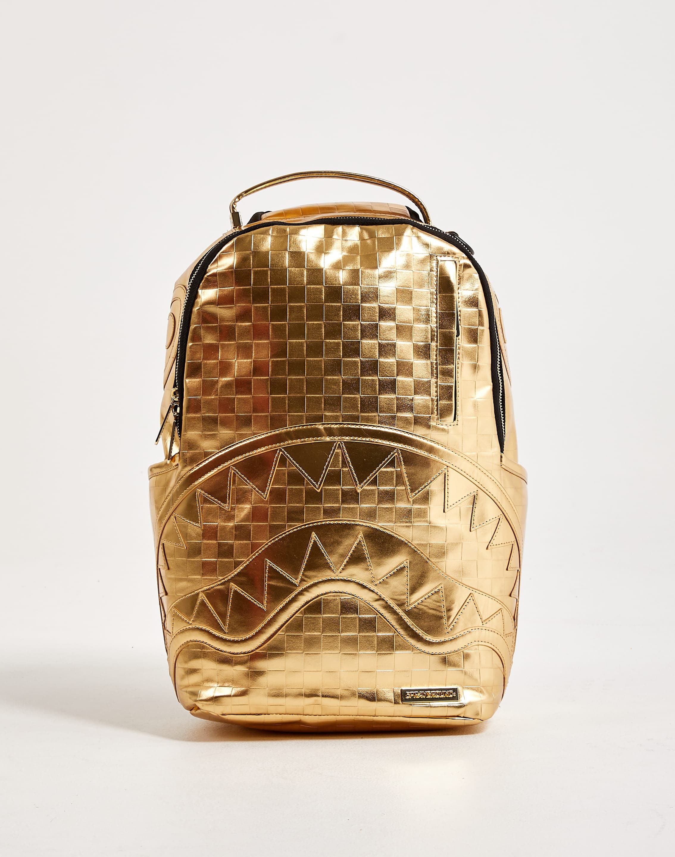 Sprayground Gold Brick Backpack