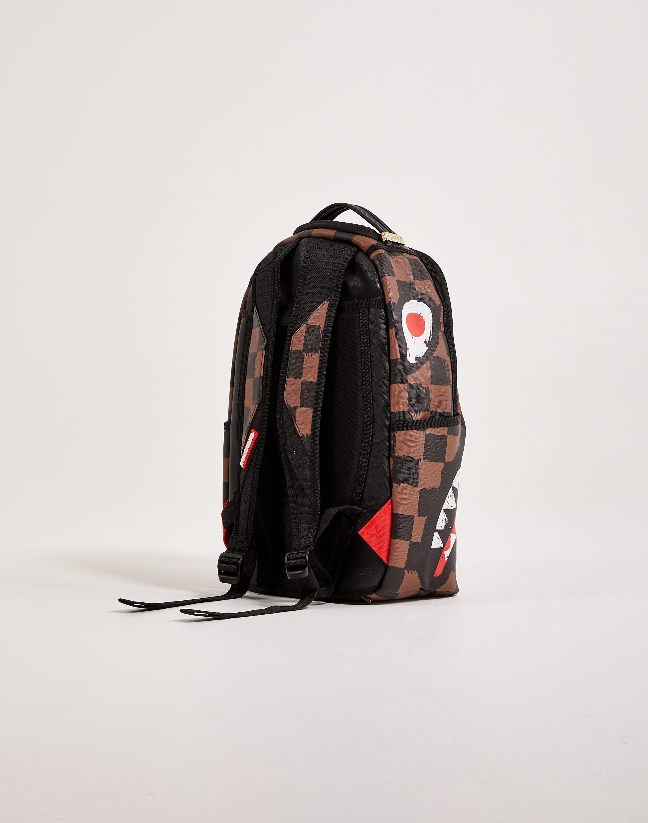 SPRAYGROUND shark backpack in Paris painted, brown, One size