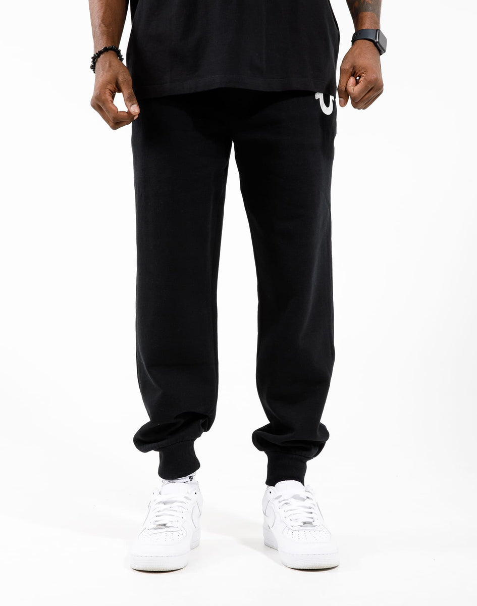 True Religion Metallic Horseshoe Joggers – DTLR