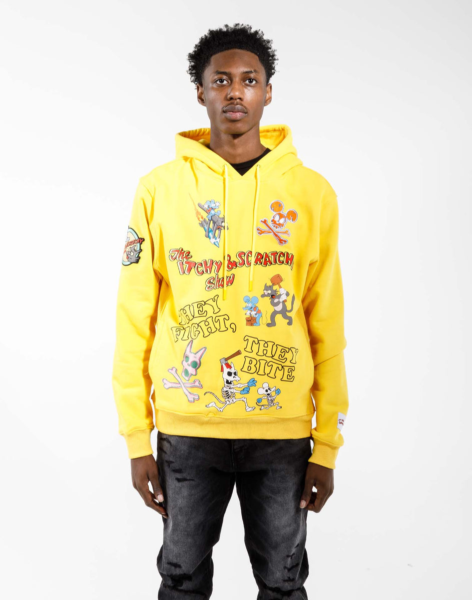 Central Mills The Simpsons Itchy & Scratchy Pullover Hoodie – DTLR