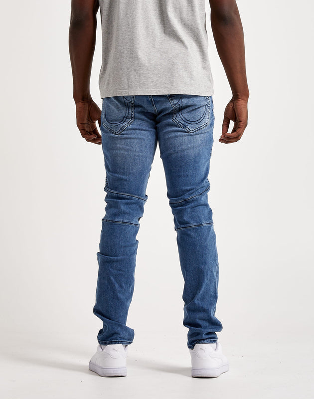 True Religion Rocco Moto Jeans – DTLR