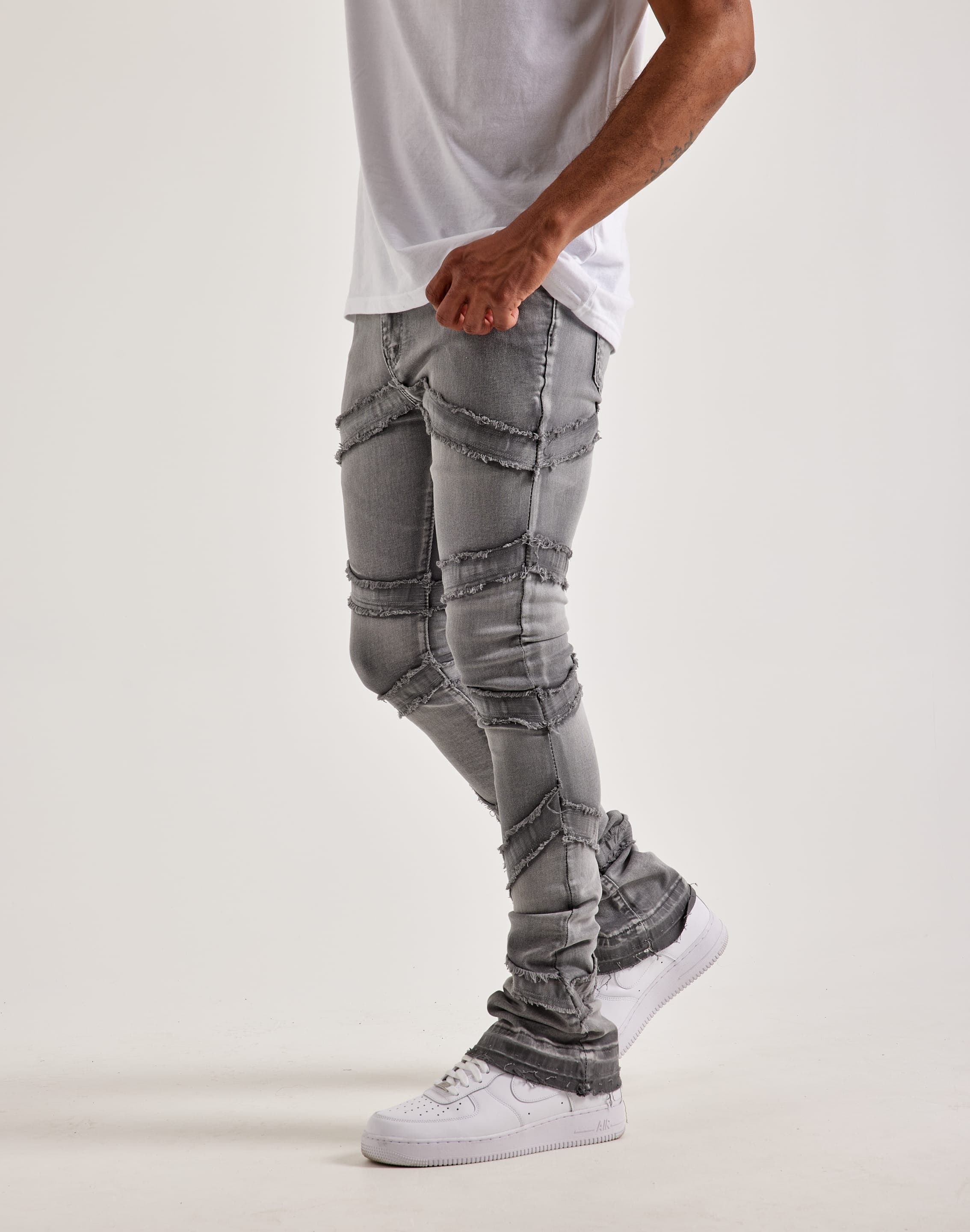 Buy Stacked Denim Jeans for Men