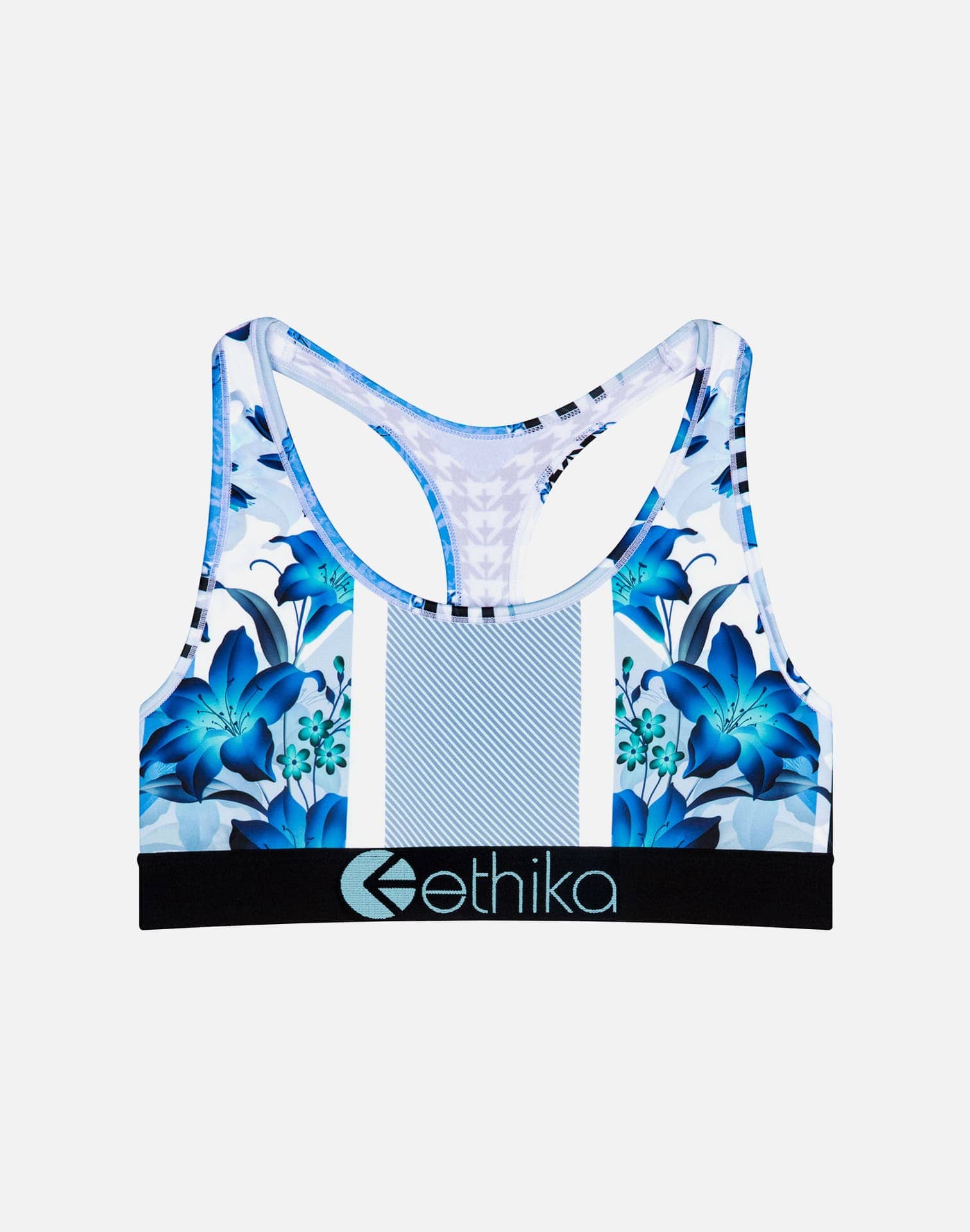 Ethika Floral Leather Bra - buy at Blue Tomato