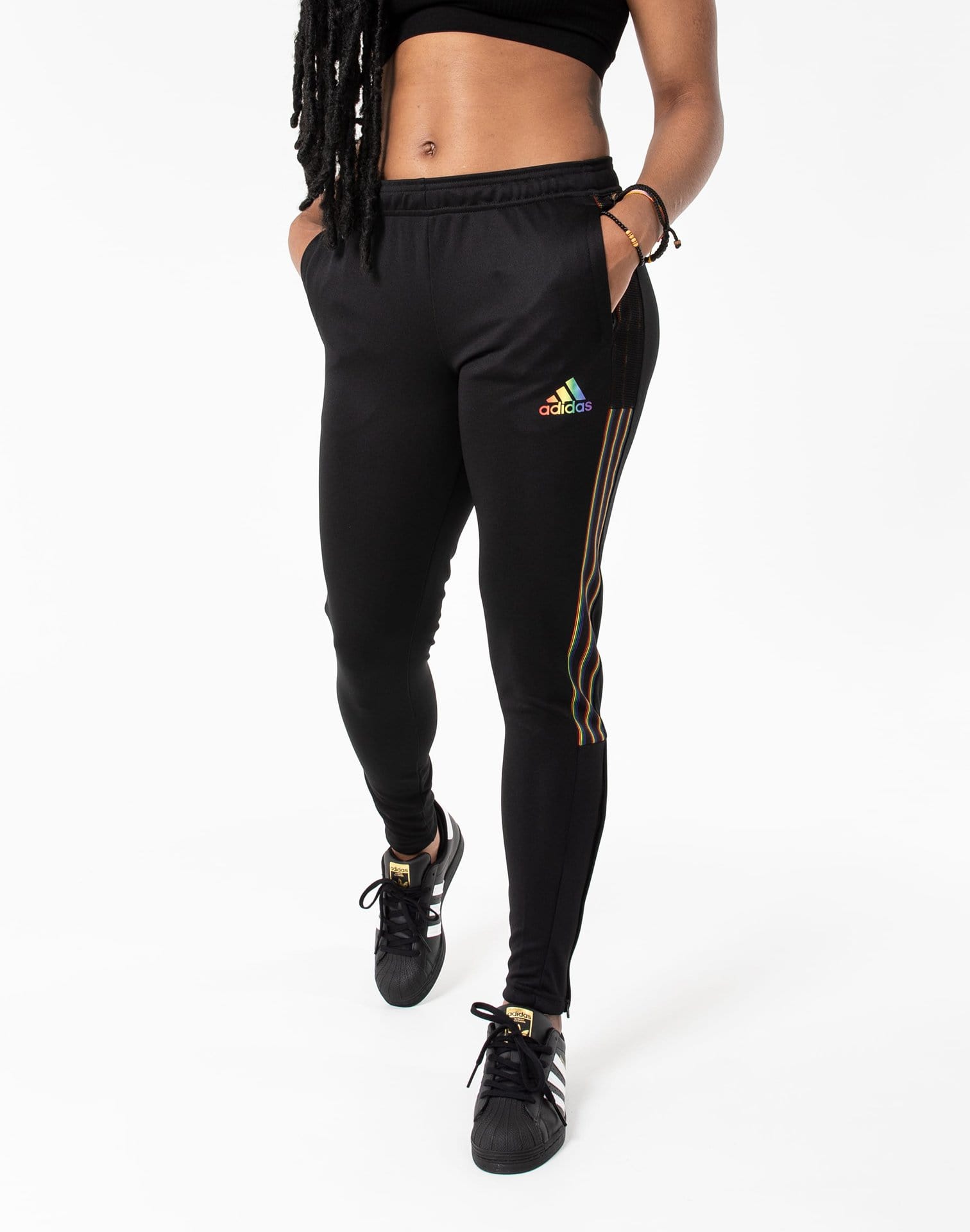 Adidas Gold Track Pants for Women