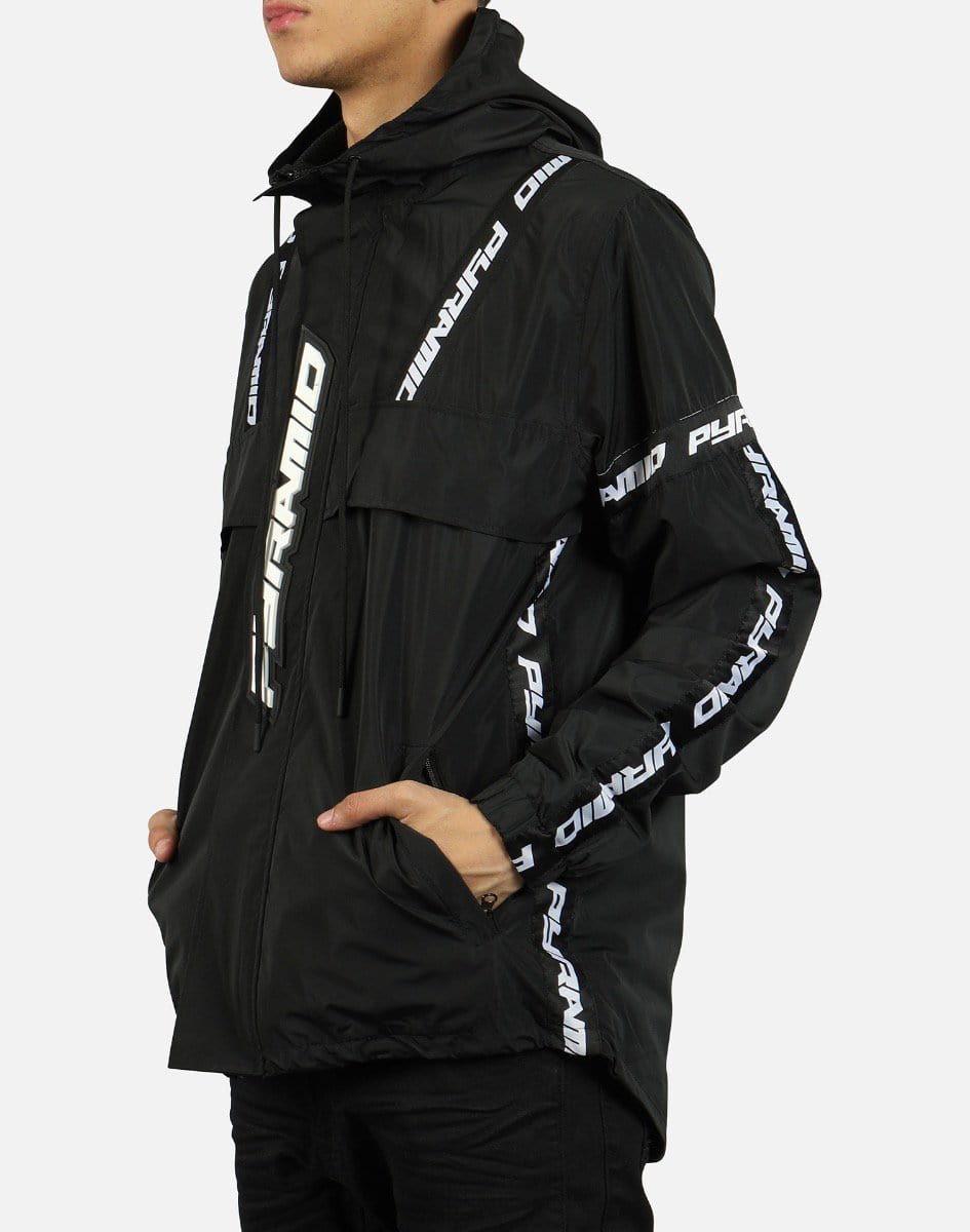 Black Pyramid Men's BP Logo Tape Jacket