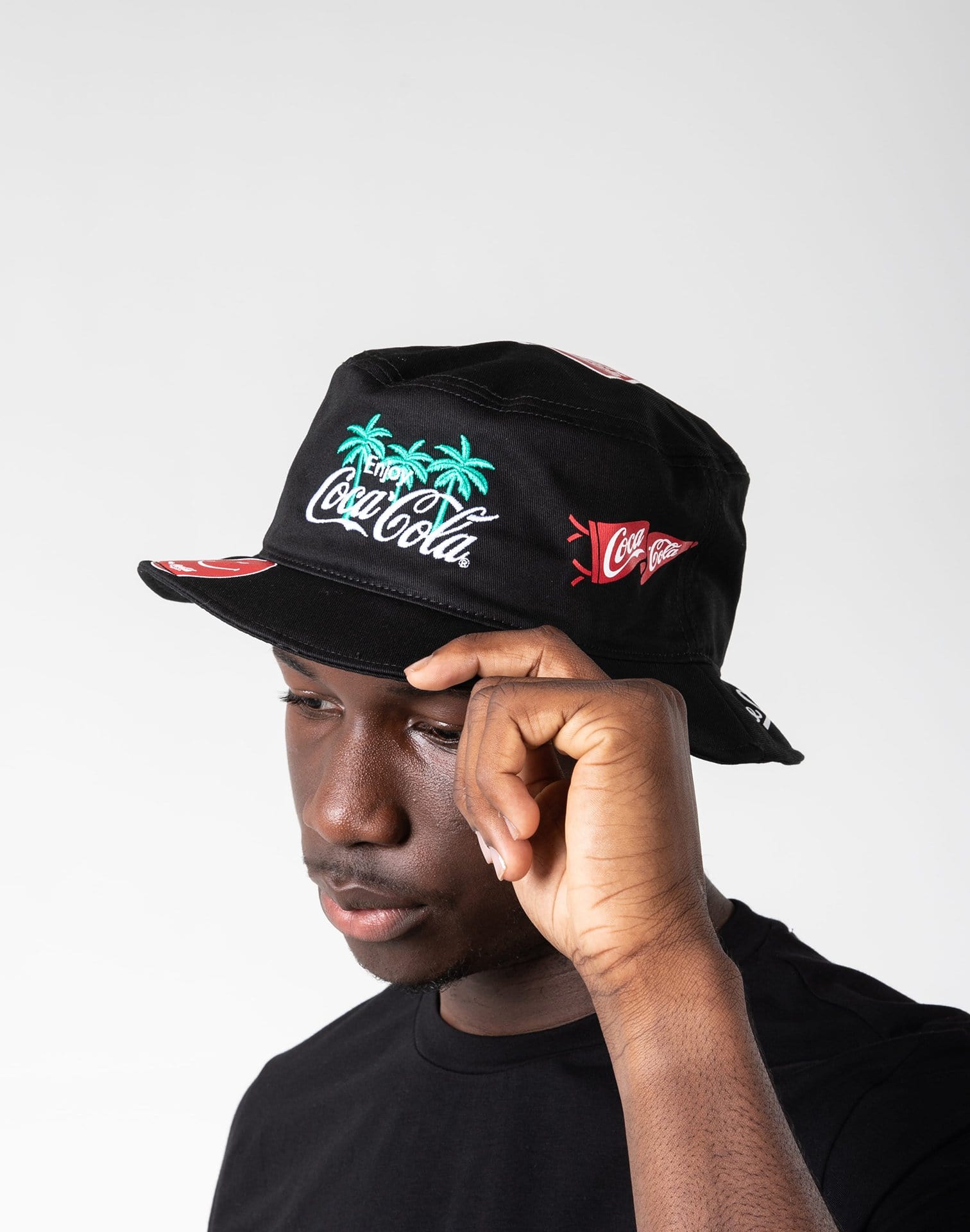 Coca-Cola Men's Caps - Black