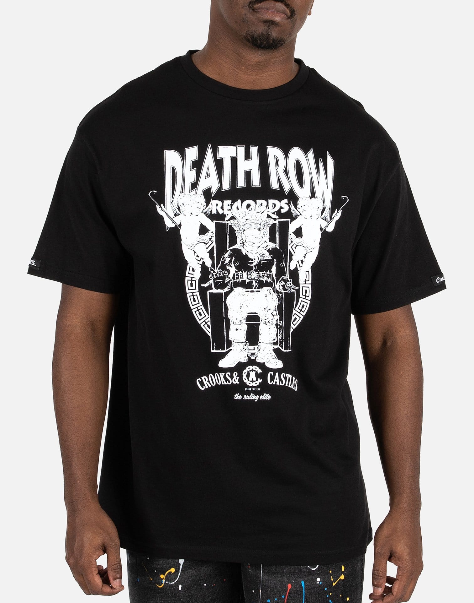 Crooks & Castles DEATH ROW RECORDS CORE TEE