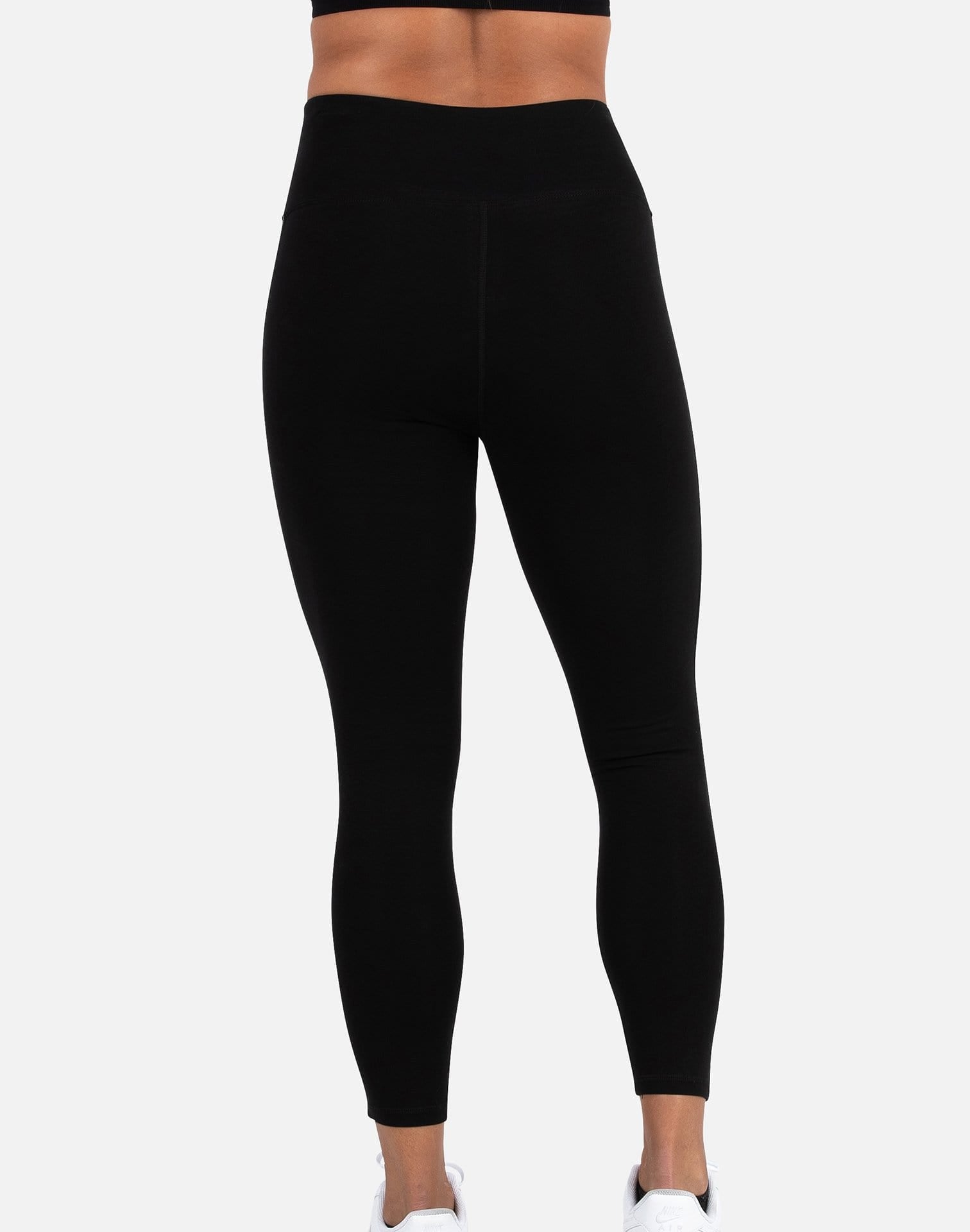 DKNY highwasited legging with side logo in black