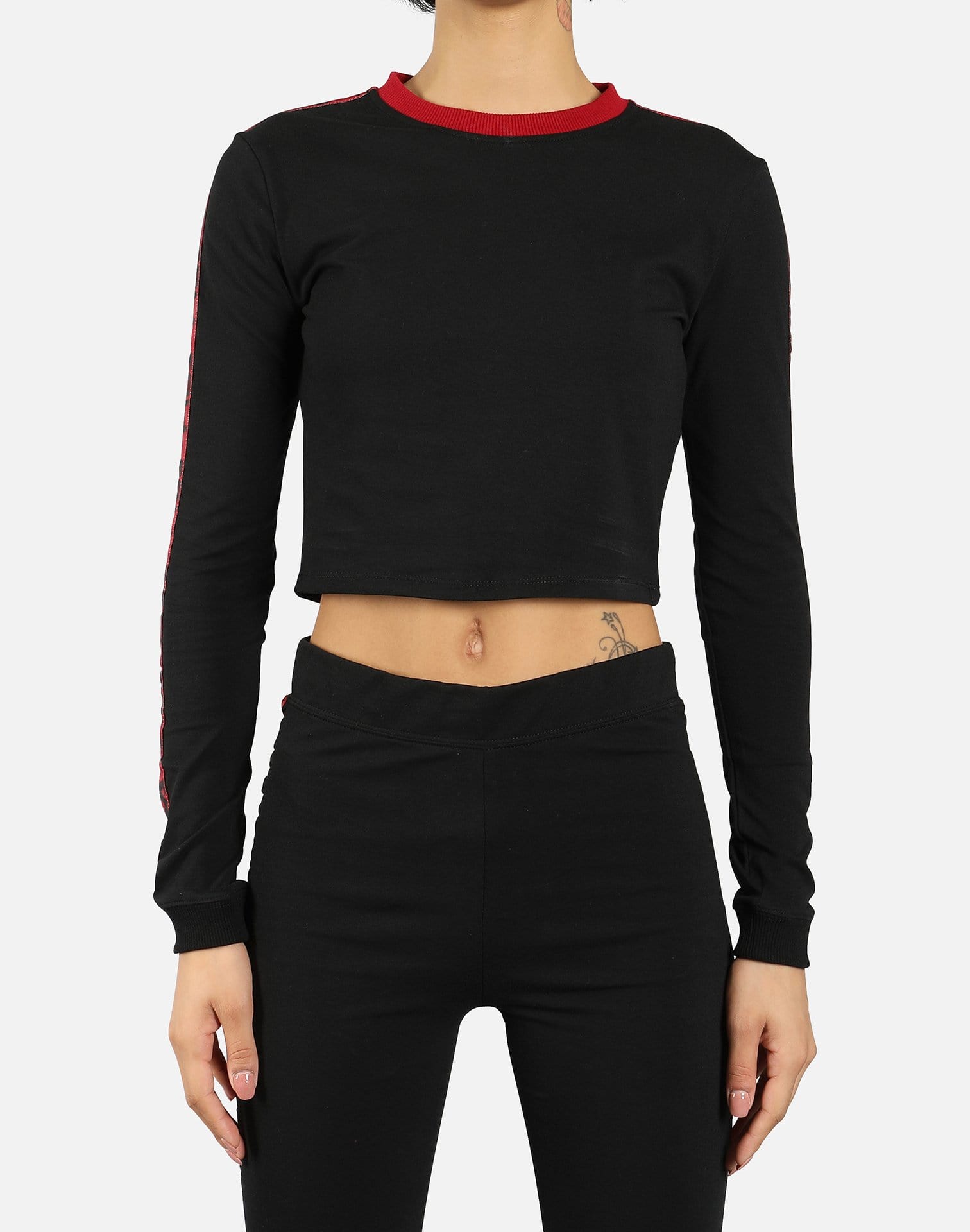 Fila MIA Long Sleeve Crop Top