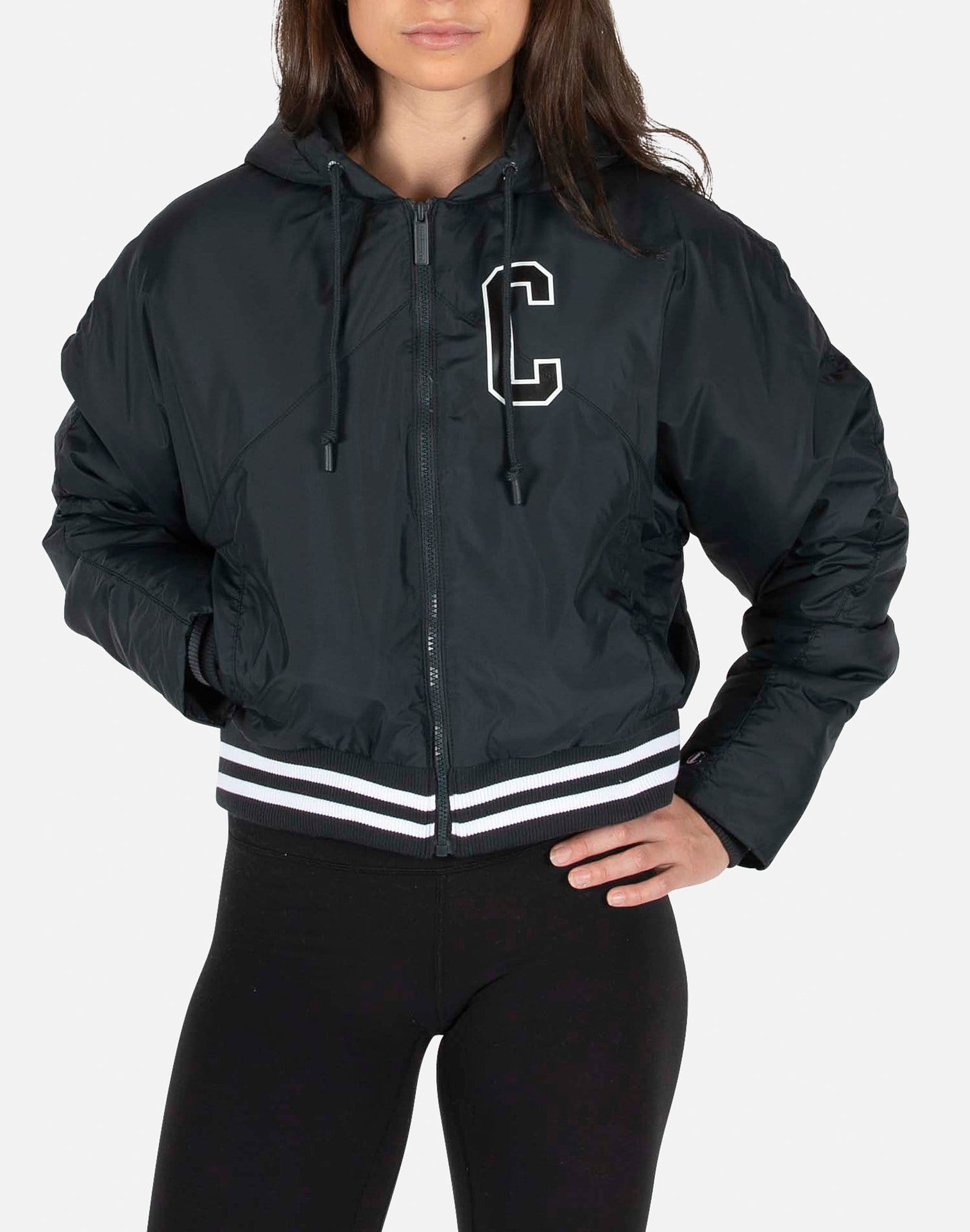 Champion Women's Filled Fashion Block logo Jacket