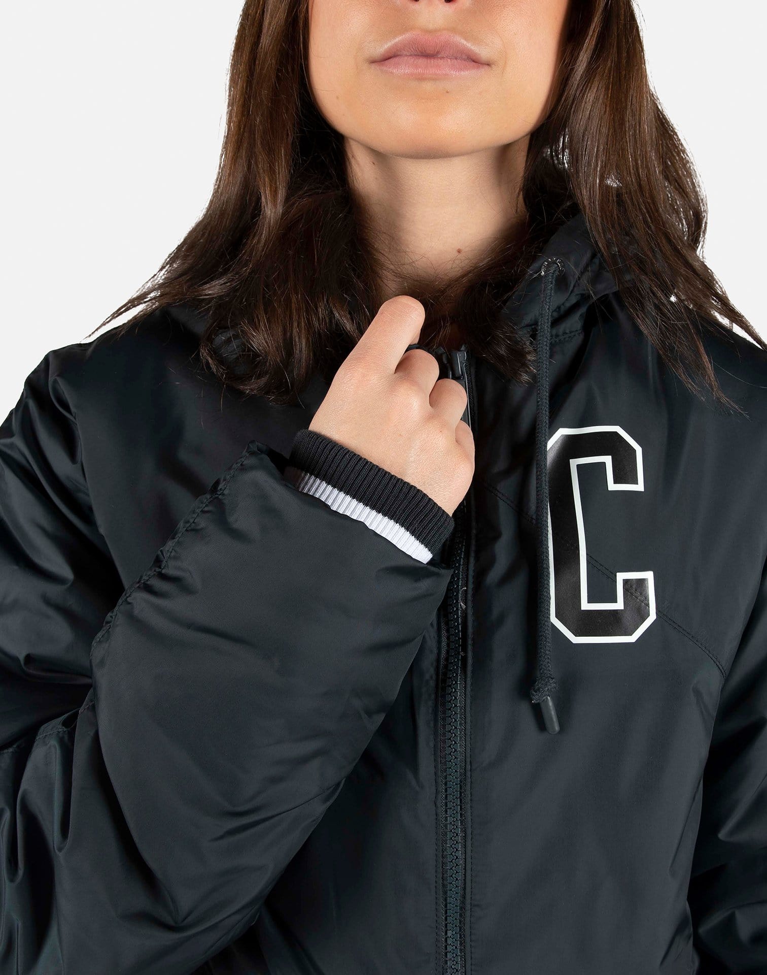 Champion Women's Filled Fashion Block logo Jacket