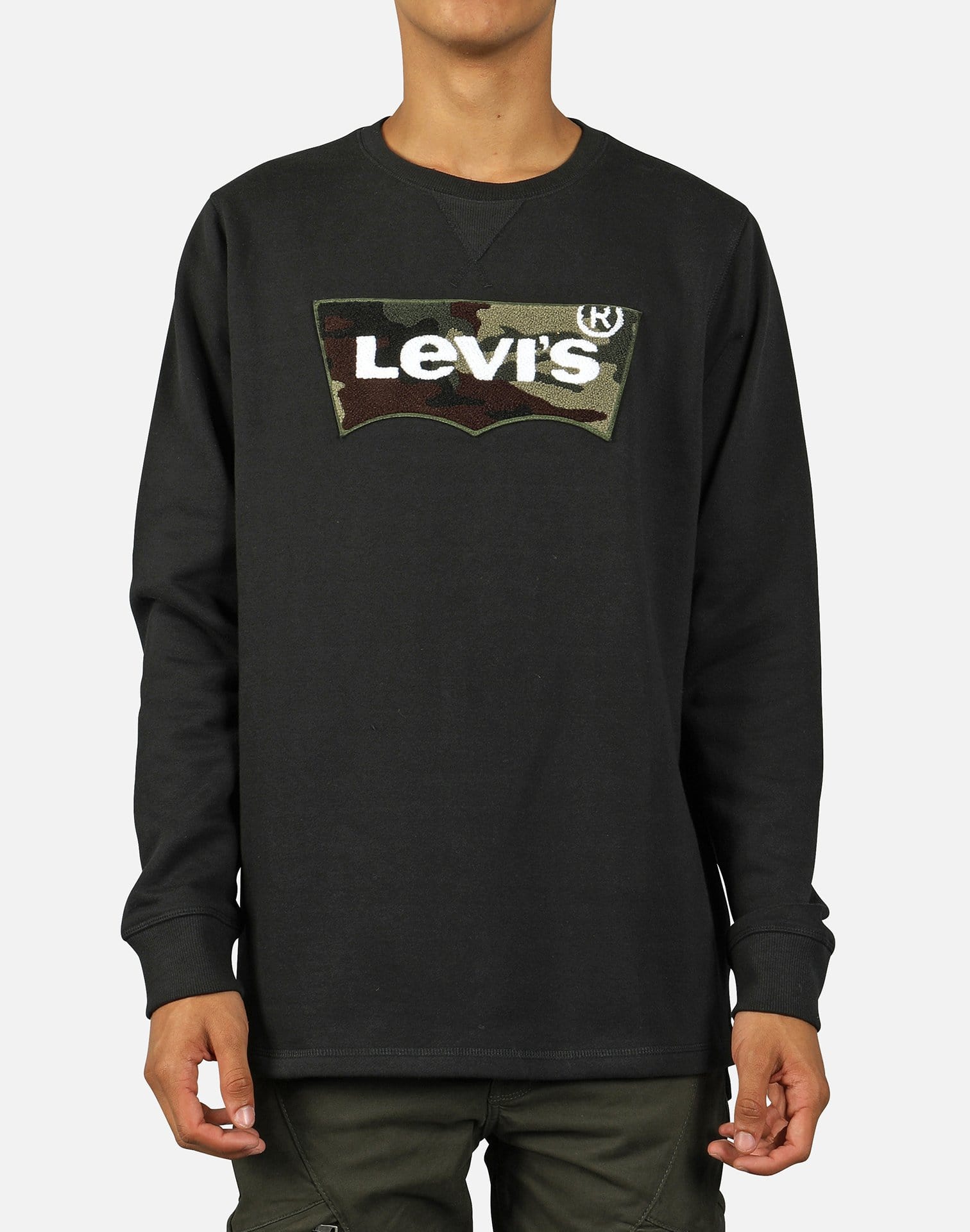 Levi's Men's Fleece Crew Pullover