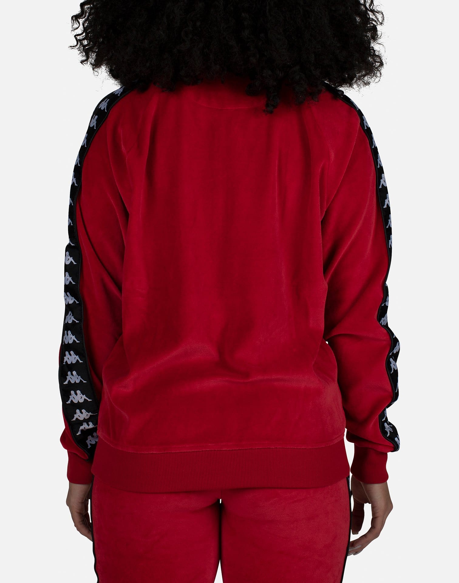 WOMENS KAPPA VELOUR JACKET