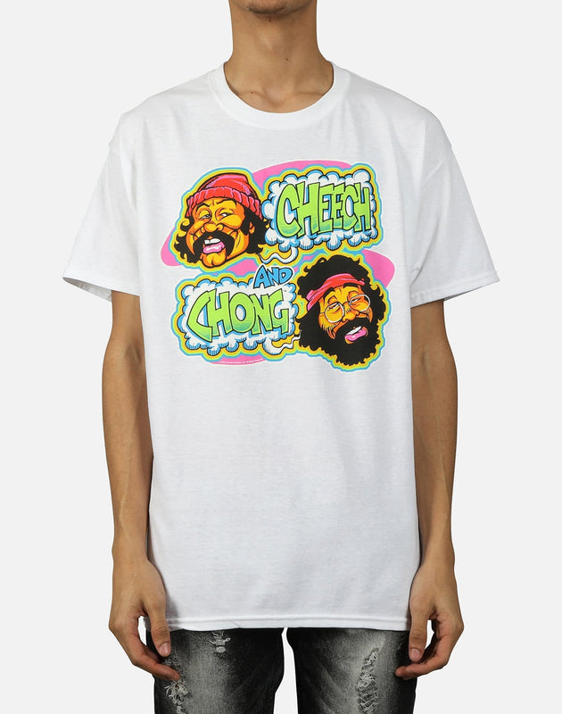 Liquid Blue CHEECH & CHONG FACES TEE – DTLR