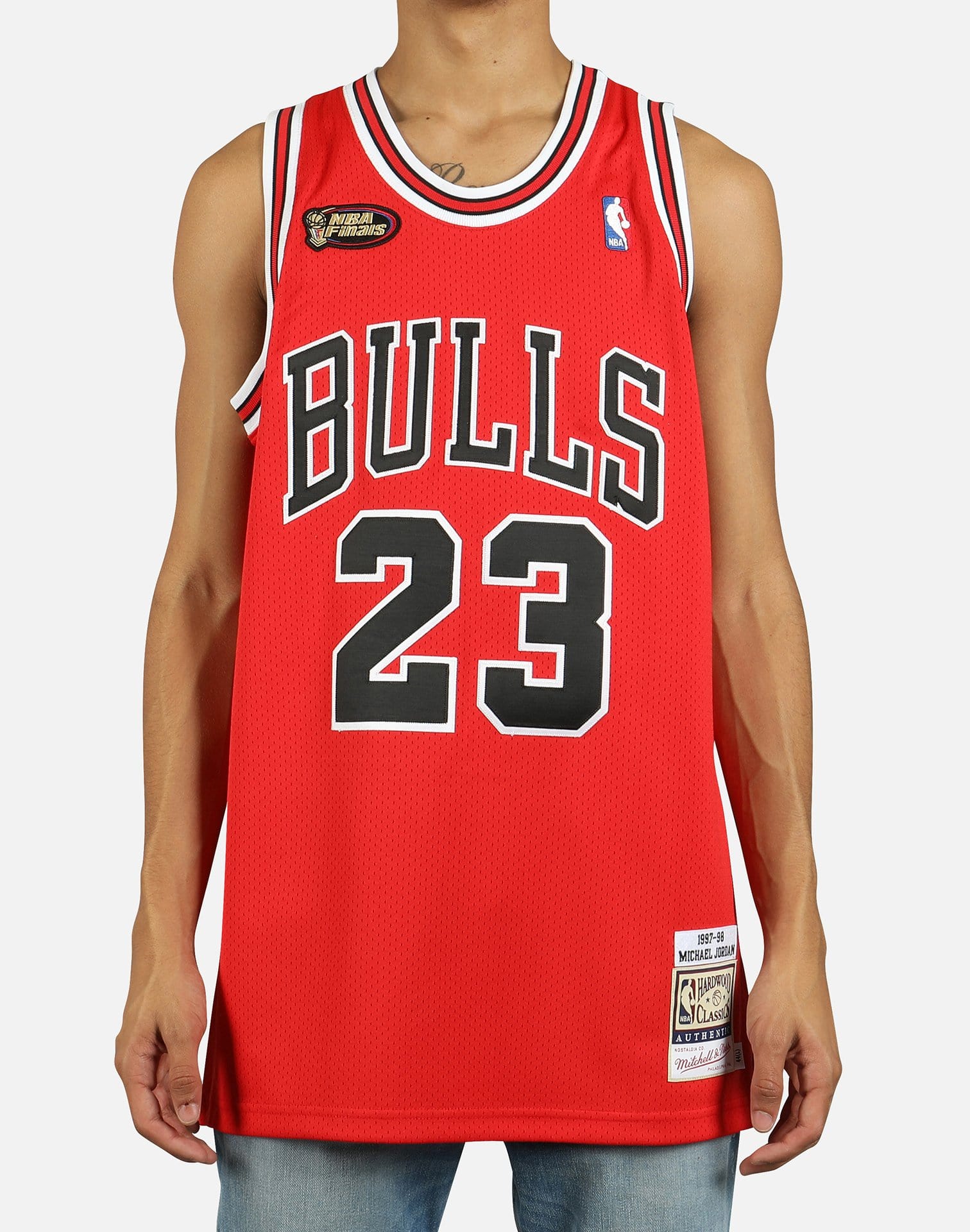 Mitchell & Ness Authentic Jersey Chicago Bulls Home 1997-98 Michael Jordan S