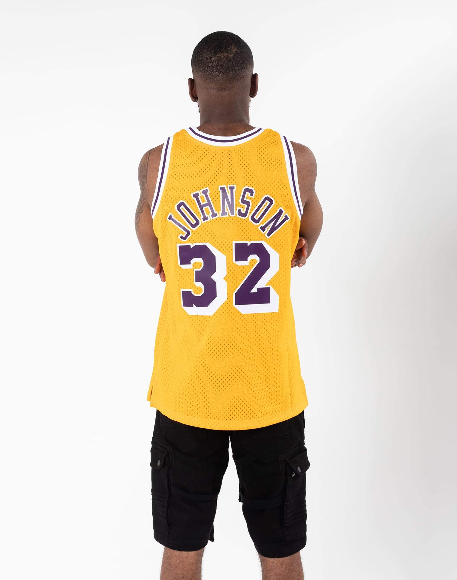 Lids Magic Johnson Los Angeles Lakers Mitchell & Ness Big Tall