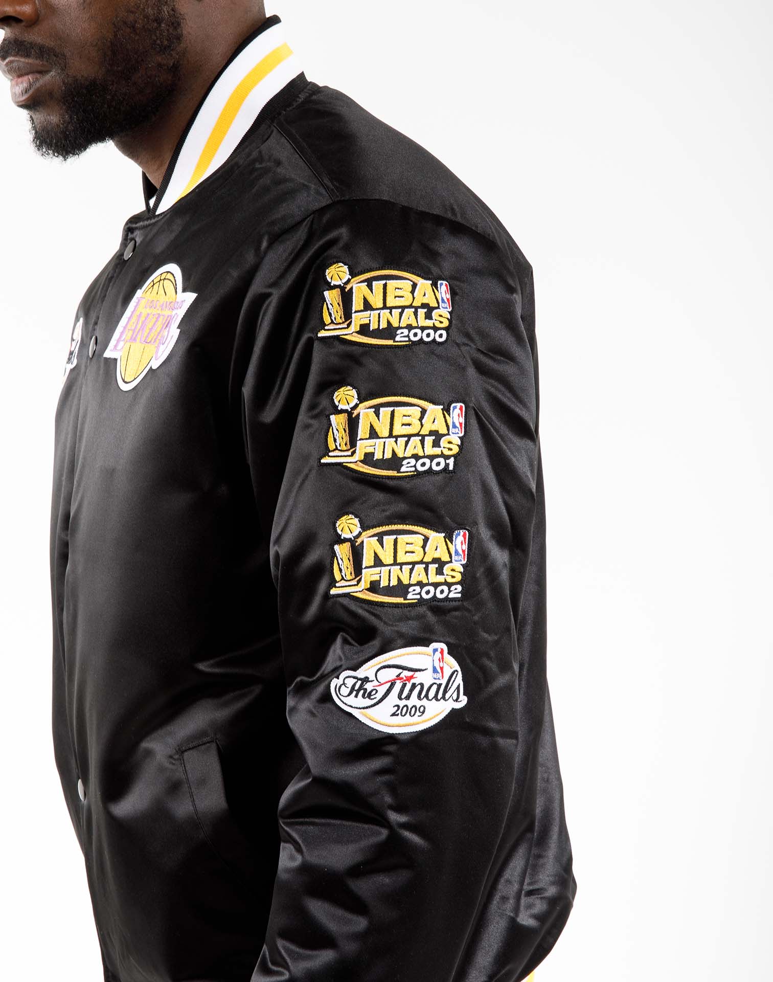 Mitchell & Ness NBA Los Angeles Lakers Champ City Satin Jacket