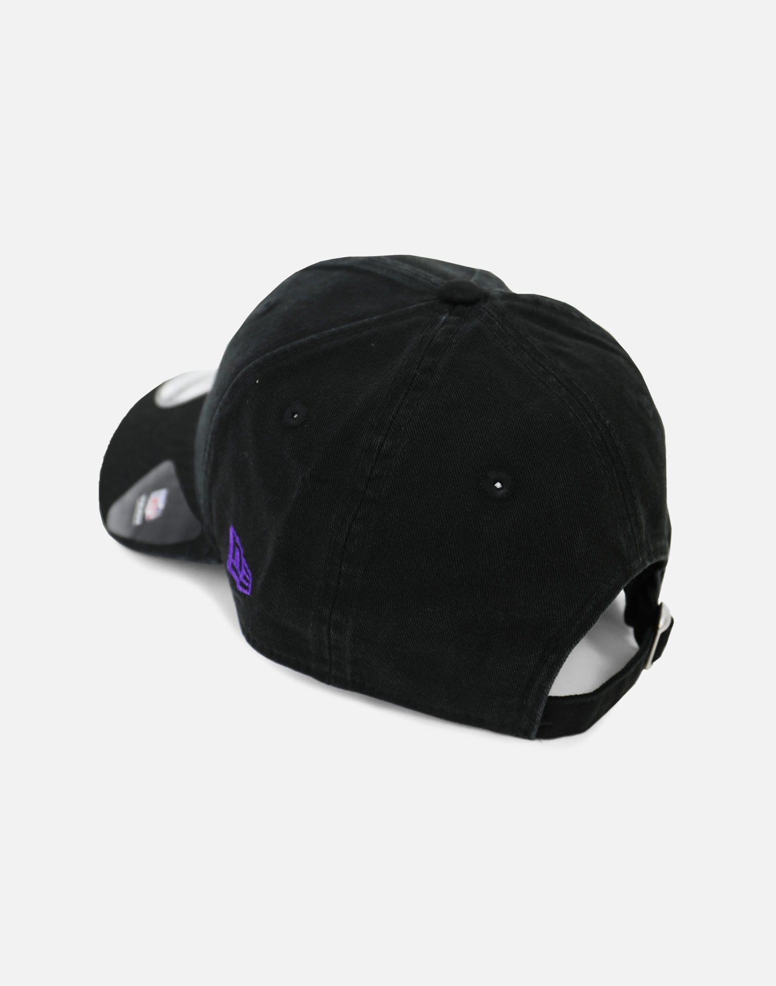 New Era Minnesota Viking Tone Front Strapback (Black)