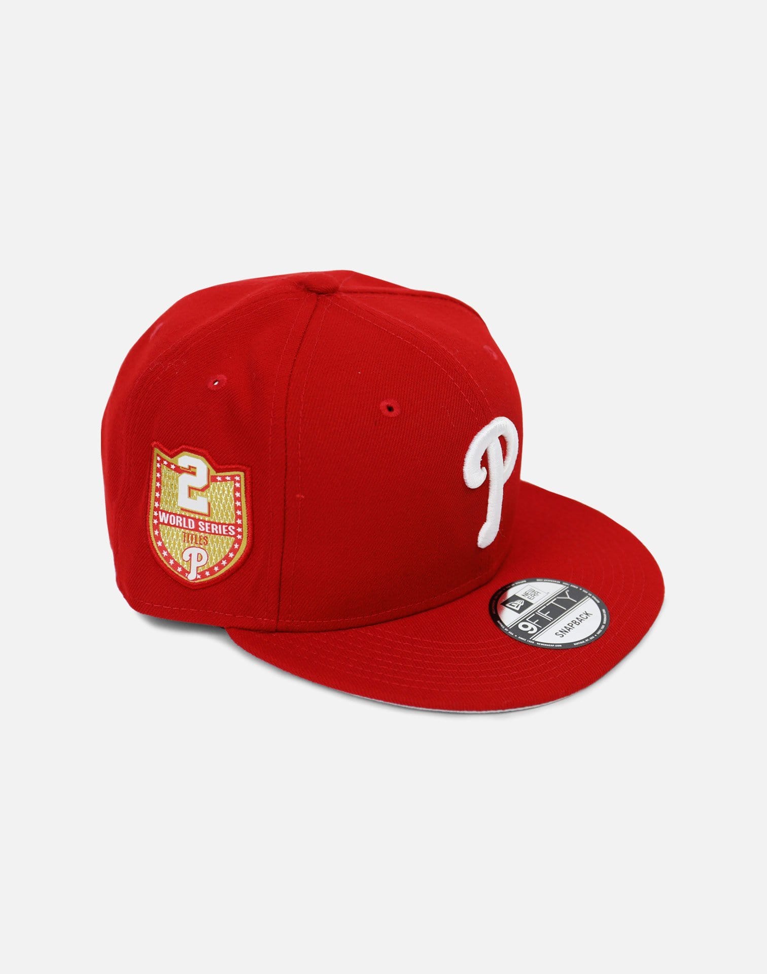 New Era Philadelphia Phillies Golden Hit Snapback Hat (Red)