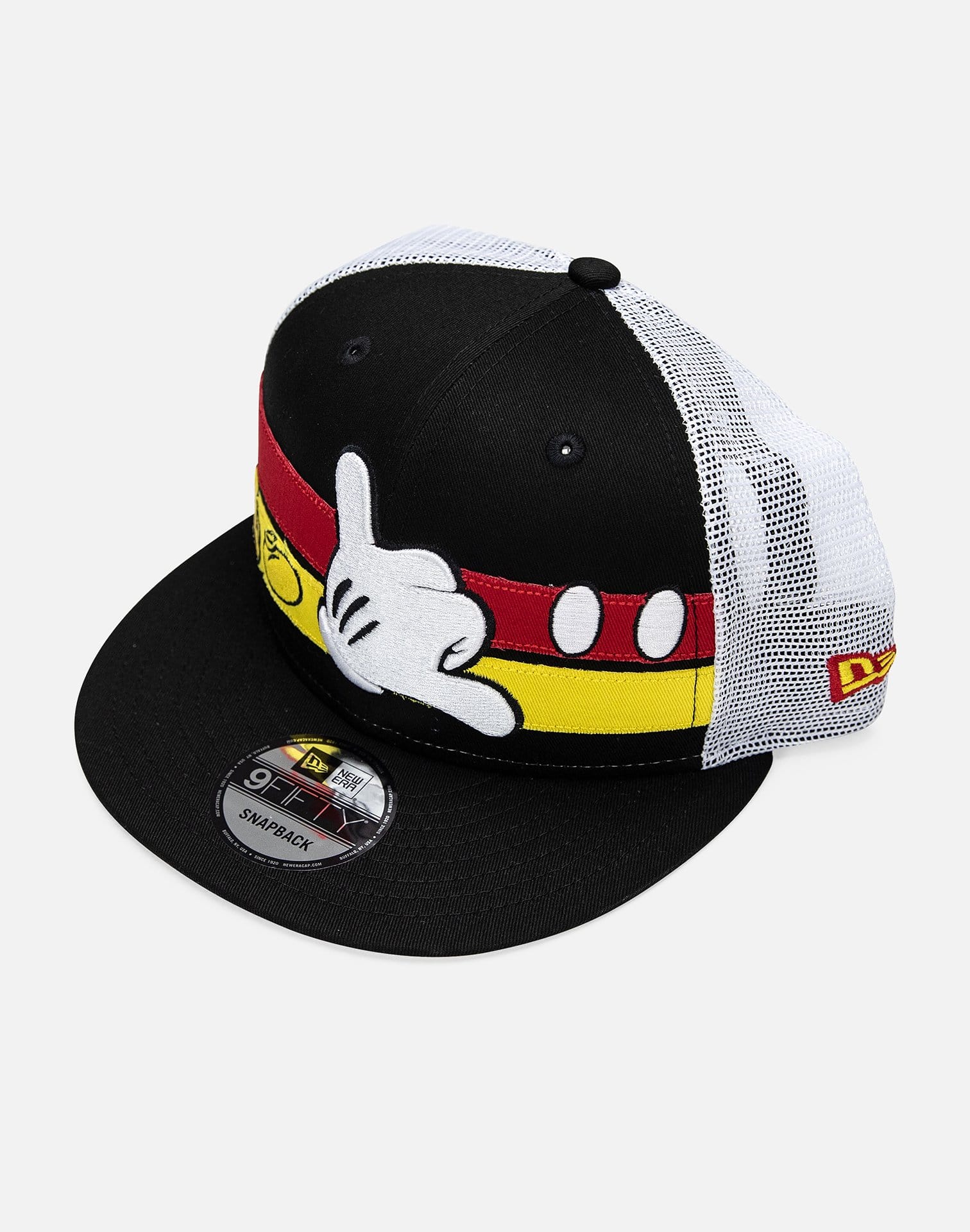 knelpunt Stressvol Nadruk New Era Mickey Mouse Trucker Snapback Hat – DTLR