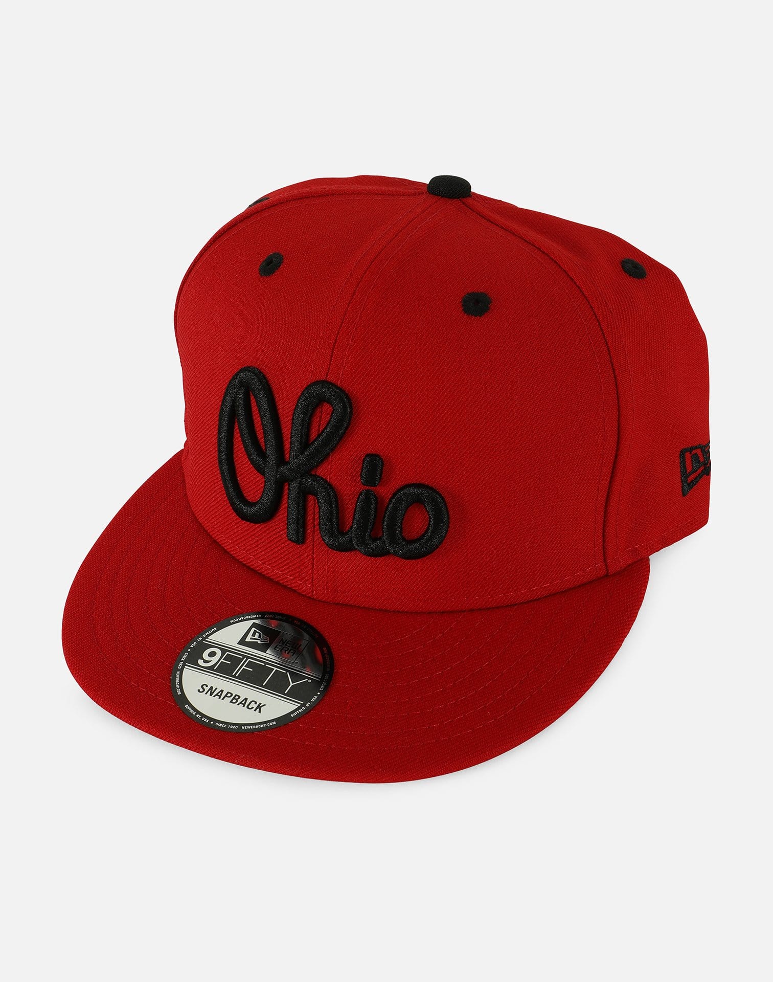 New Era OHIO STATE BUCKEYES SCRIPT SNAPBACK HAT