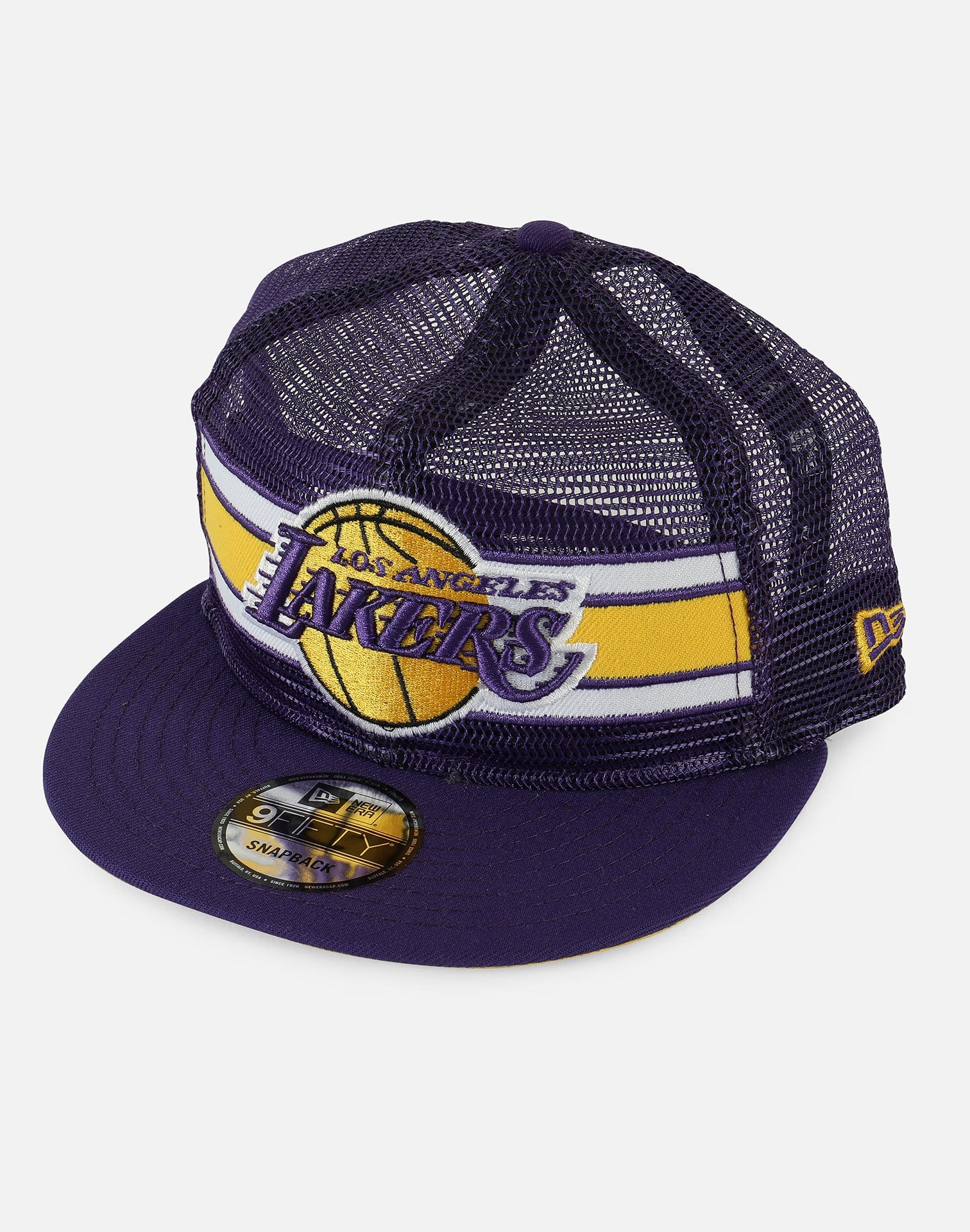 New Era NBA Los Angeles Mesh Fronted 9Fifty Snapback Hat