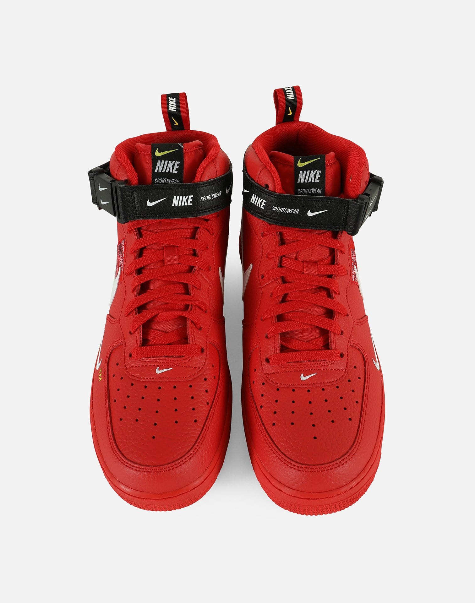 First Look: Nike Air Force 1 Mid '07 LV8 Utility – Red