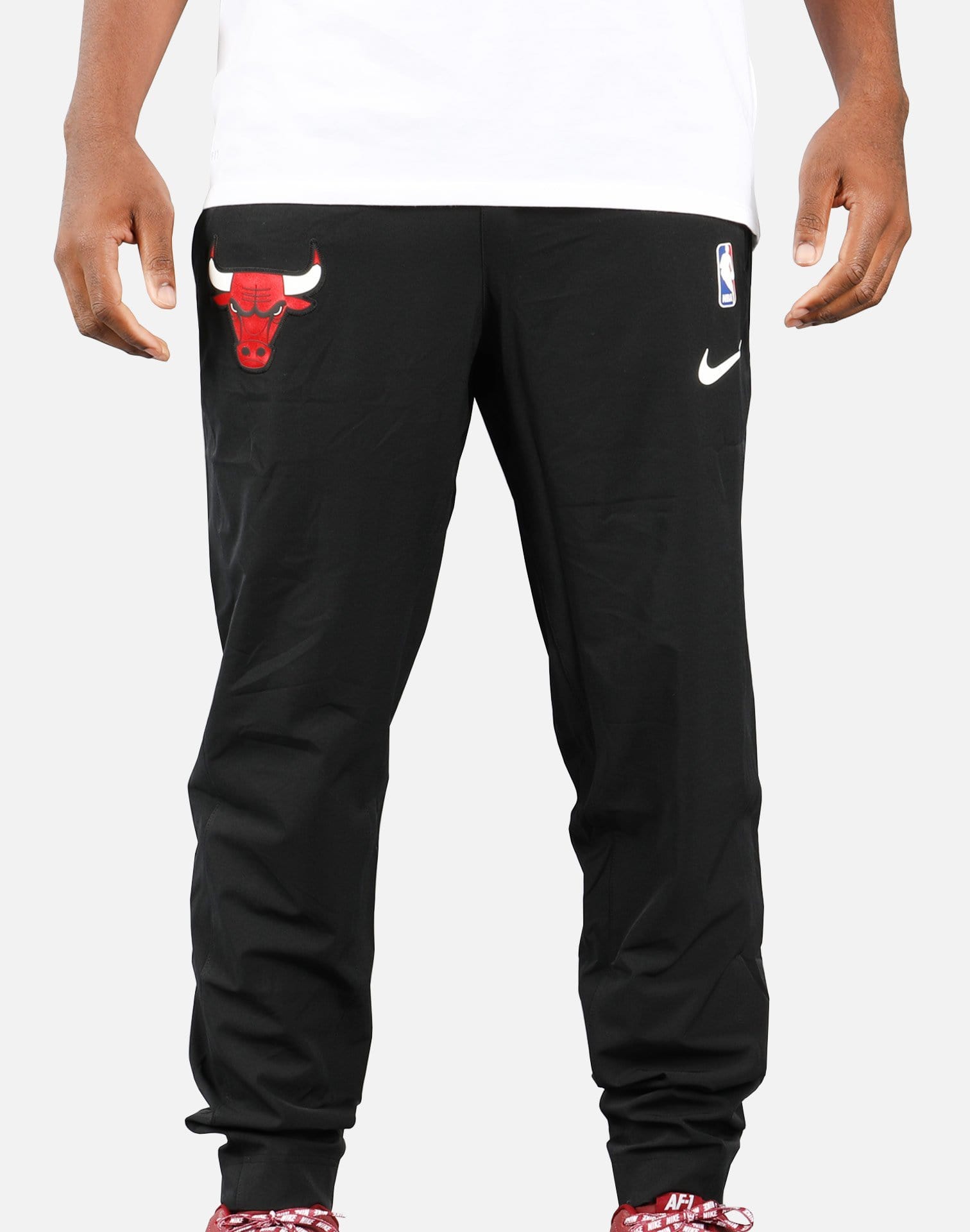 Chicago Bulls Nike 2023/24 Authentic Showtime Performance Pants - Red/Black