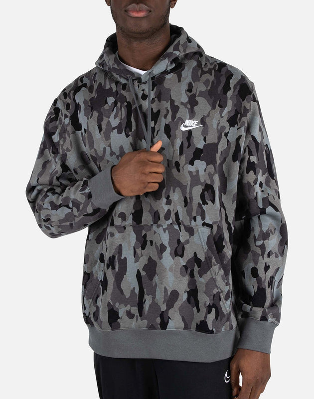 Nike NSW CLUB CAMO PULLOVER HOODIE – DTLR