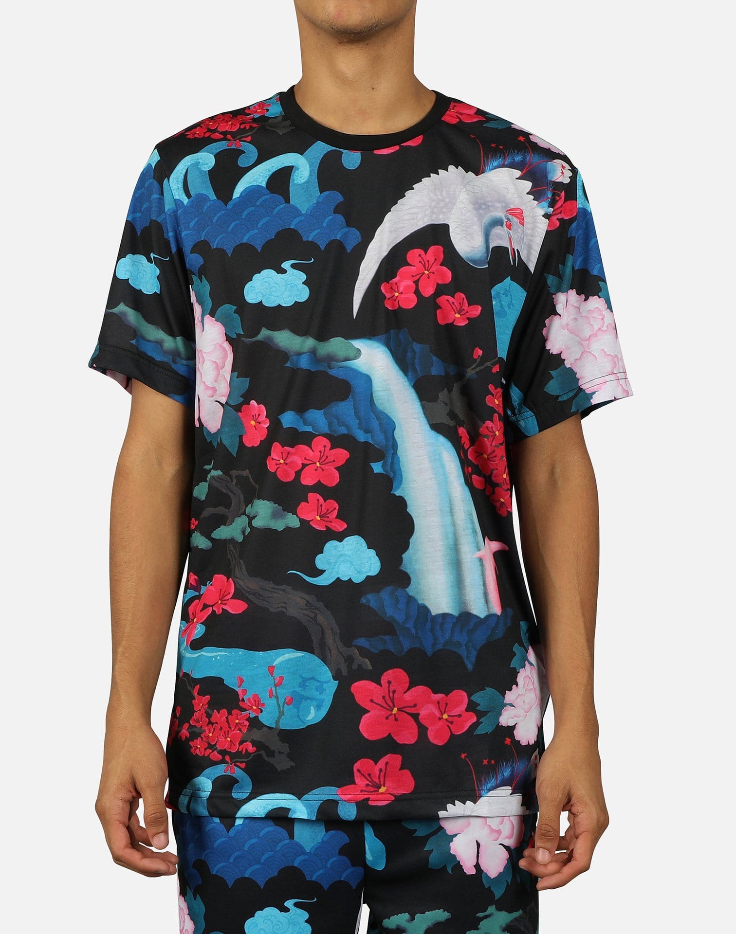 Pink Dolphin Men's Japanese Garden Tee