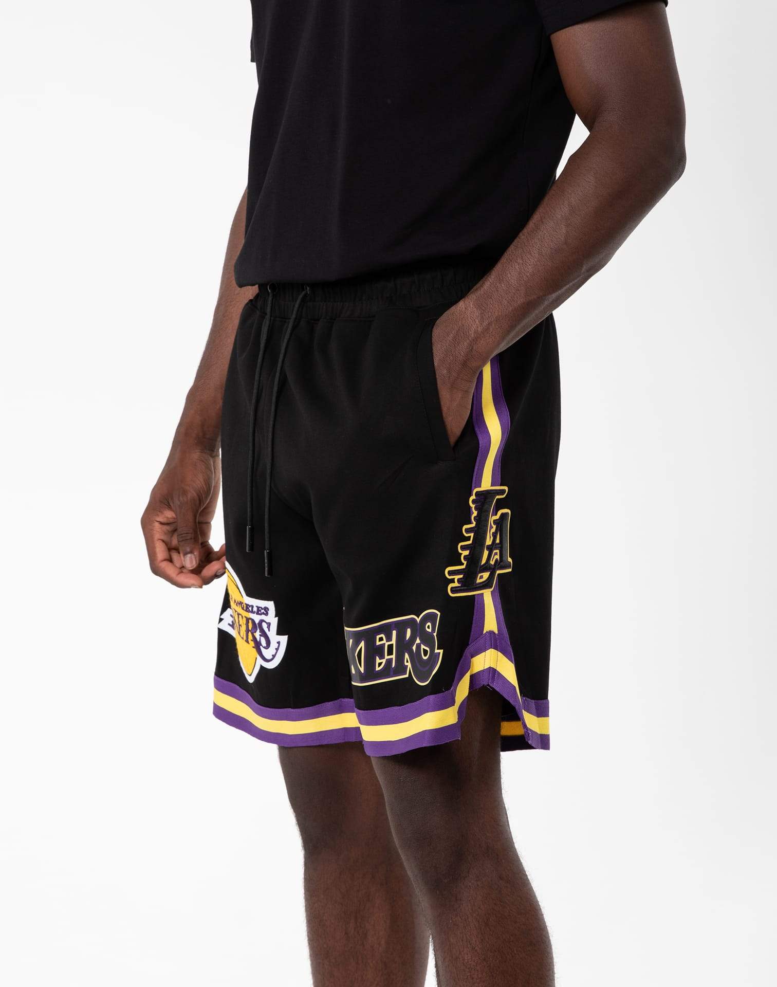 Pro Standard Los Angeles Lakers NBA Shorts Retro Classic Dk 2.0 Men Eggshell