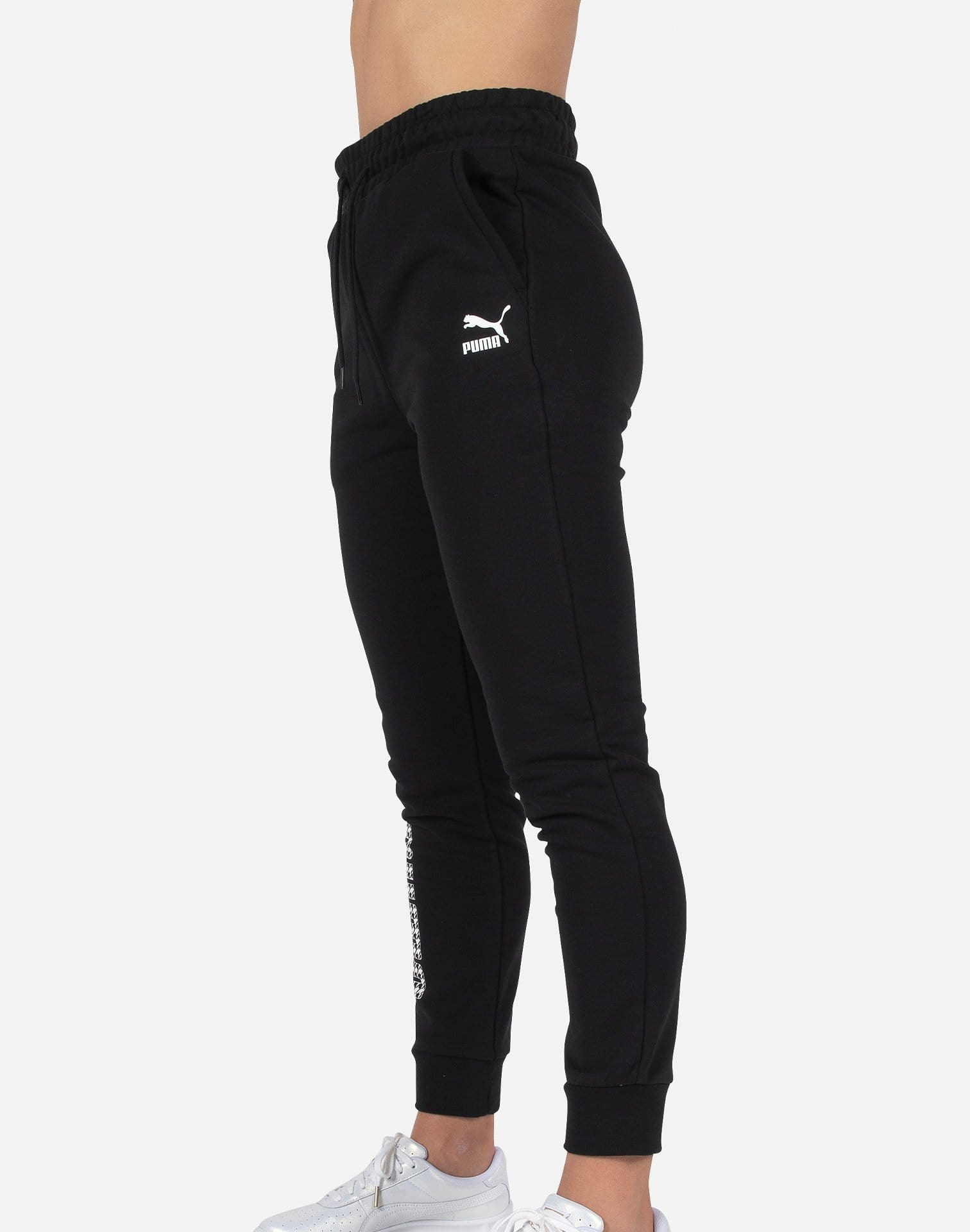 Puma HOUNDSTOOTH LOGO JOGGER PANTS