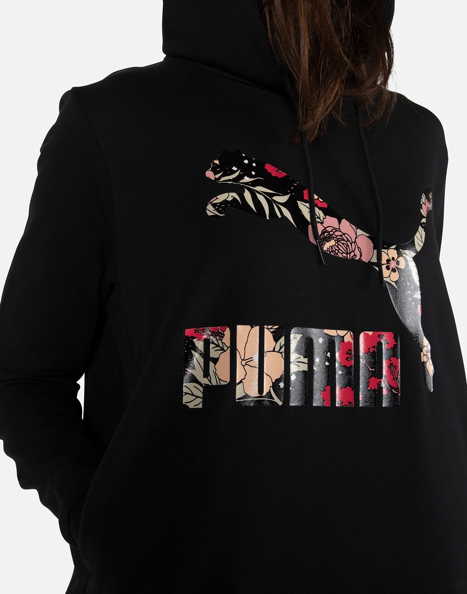 Puma FLORAL LOGO HOODIE