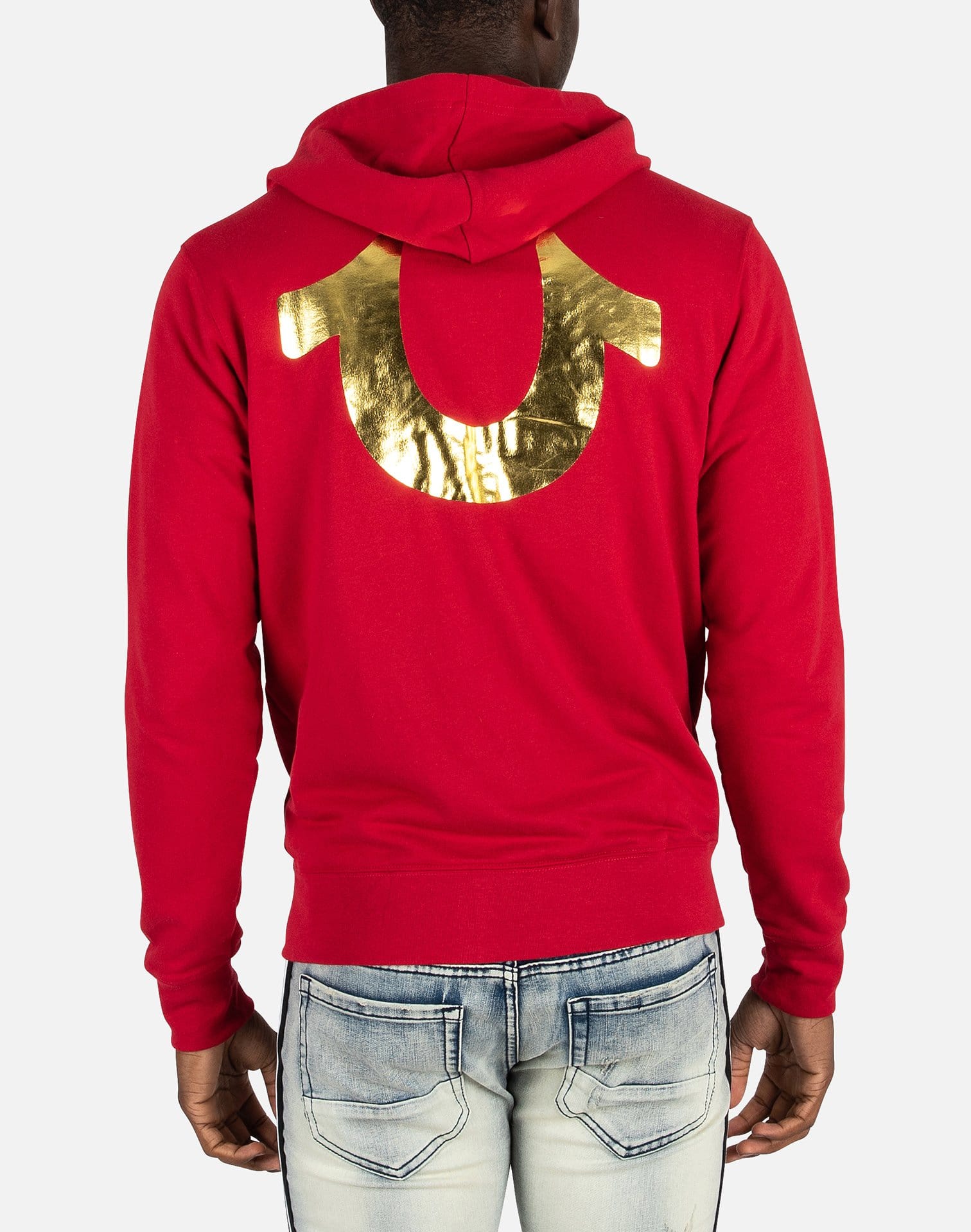 True religion ruby red on sale hoodie