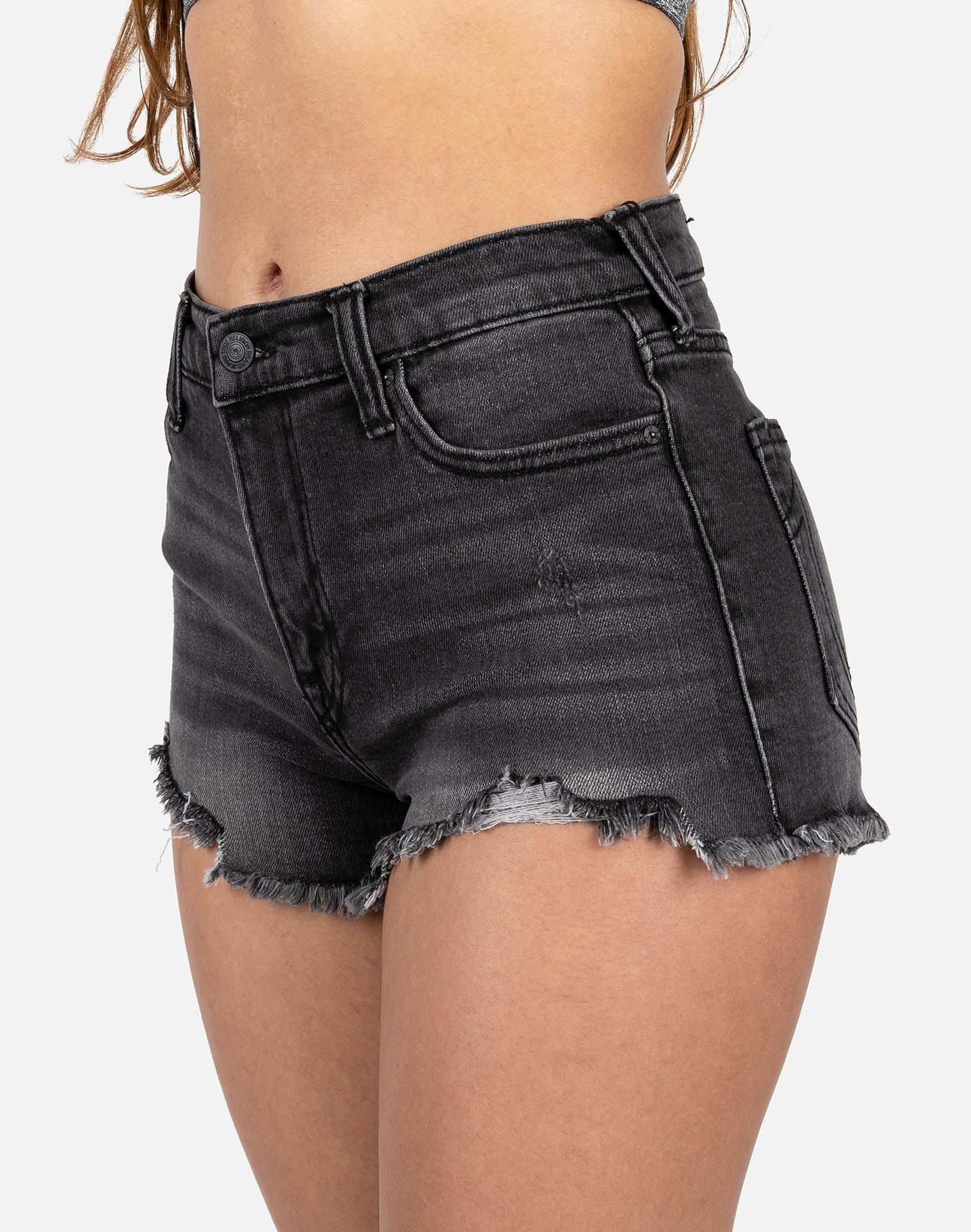 True Religion MAISIE HIGH RISE VINTAGE SHORTS DTLR