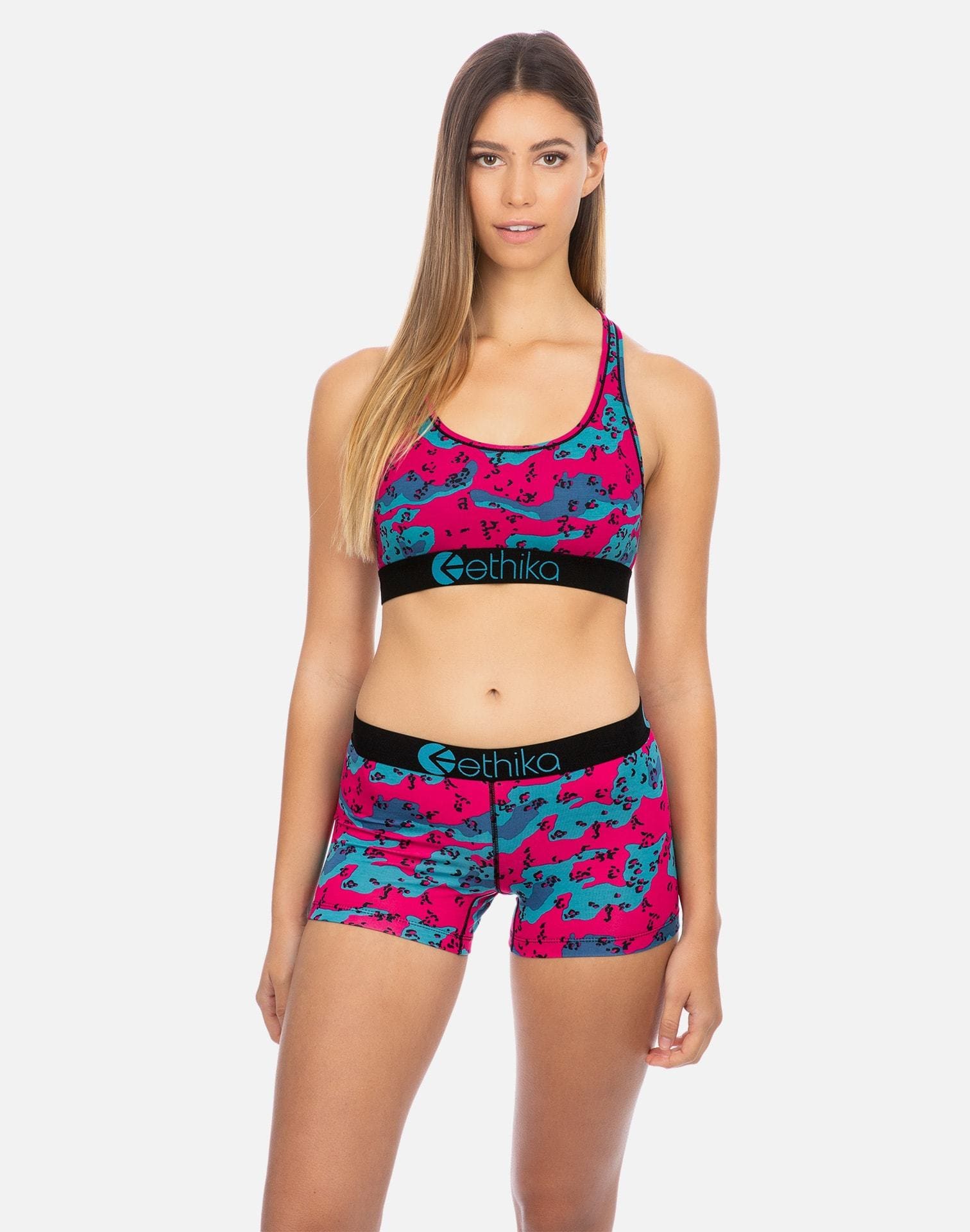 Ethika Women's Desert Camo Sports Bra